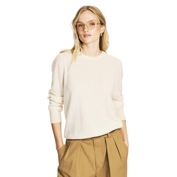 NAADAM Sweaters - NAADAM Women’s The Original Cashmere Crewneck Sweater in White